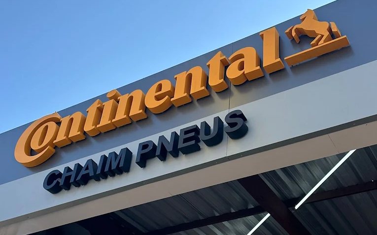 Fachada Continental da Chaim Pneus Muriaé